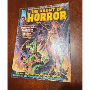 Haunt of Horror #5 Satana Cover Marvel 1975 Excellent Condition Vintage Comic